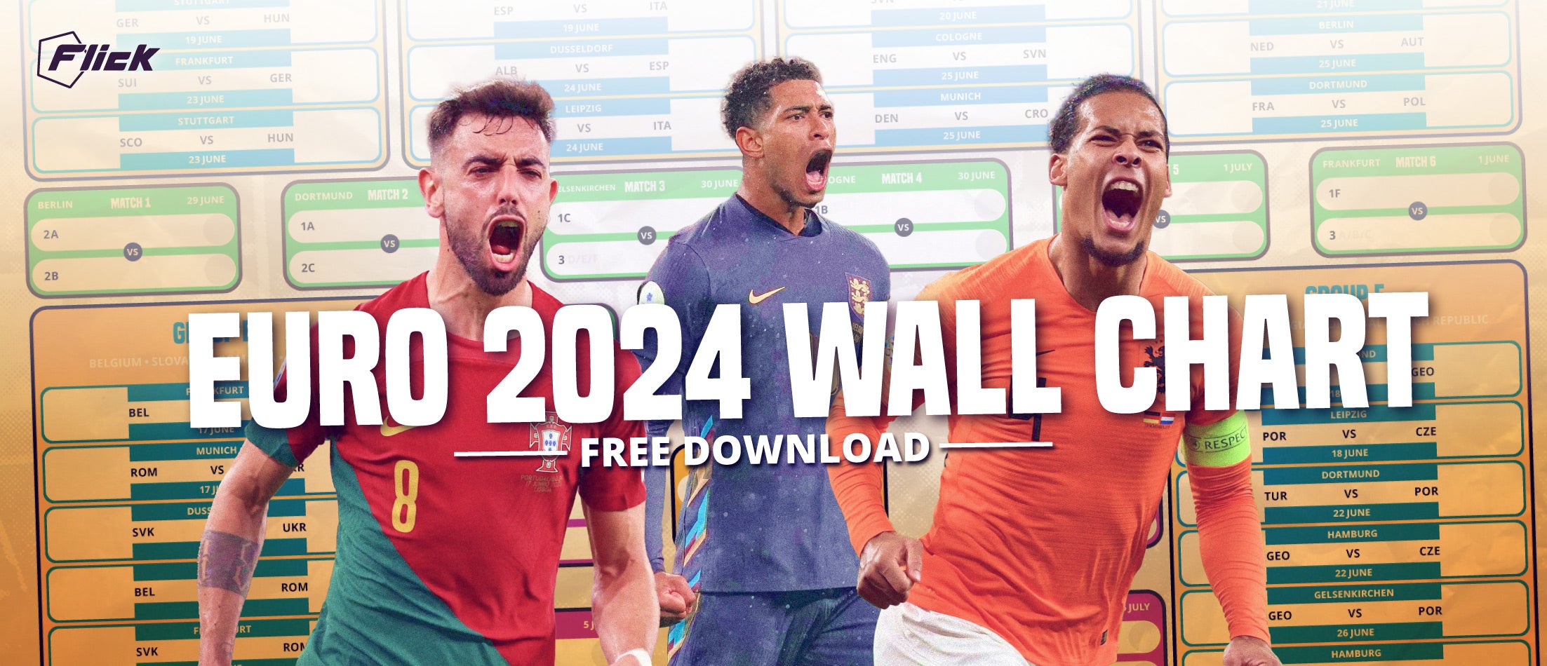 Gear Up for the UEFA Euros 2024 Get Your FREE Wall Chart Now!